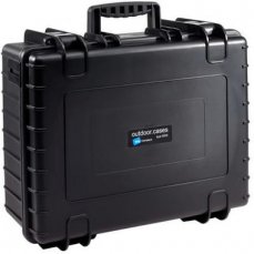 BW 6000|B|RPD Outdoorový kufr typ 6000 s přepážkami Černá / Rozměry 565 x 430 x 220 mm (6000/B/RPD)
