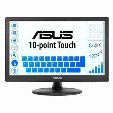 15.6" ASUS VT168HR / TN / 1366 x 768 / 16:9 / 220cd-m2 / HDMI / VGA (90LM02G1-B04170)