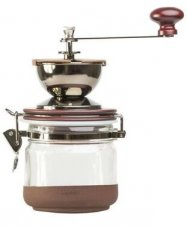 Hario Canister CMHN-4 hnedá / mlynček na kávu / zásobník 120 g / ručná (4977642707320)