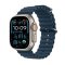 Apple Watch Ultra 2 GPS + Cellular, 49mm Titanium Case with Blue Ocean Band