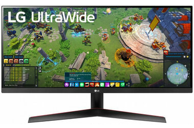 29 LG 29WP60G-B červeno-čierna / IPS / 2560x1080 / 21:9 / 1000:1 / 5ms / 250cd-m2 / HDMI / DisplayPort / USB-C / VESA (29WP60G-B.AEU)