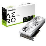 GIGABYTE RTX 4070 Tí AERO OC V2 12G / 2310 - 2640 MHz / 12GB GDDR6 / 192-bit / 1x HDMI + 3x DP / (16) (GV-N407TAERO OCV2-12GD)