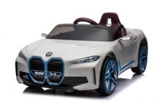 Eljet Dětské elektrické auto BMW i4 bílá / 50 W / Rychlost: 3-5 km-h / Nosnost: 30 kg (EJ-DEA-BMW-101)