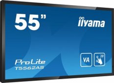 55" IIYAMA ProLite T5562AS-B1 / VA / 3840 x 2160 / 16:9 / 8 ms / 500 cd / 5000:1 / HDMI / 2x USB (T5562AS-B1)