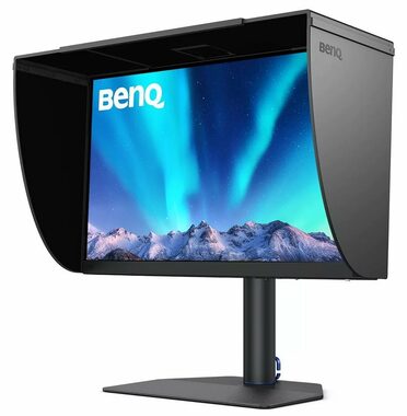 27" BenQ SW272U čierna / LED / 3840x2160 / IPS / 16:9 / 5ms / 1000:1 / 400cd-m2 / HDMI + DP / Pivot / VESA (9H.LLFLB.QBE)