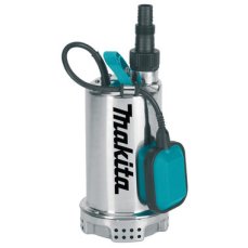 Makita PF1100 / Kalové čerpadlo / 1100W / Kapacita 250 l-min / samonasávací výška 9 m / max. průměr pevných částic 5 mm (PF1100)