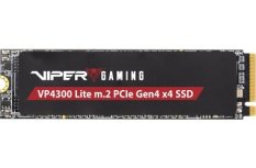 Patriot Viper VP4300 Lite 4TB čierna / SSD / M.2 2280 / R: 7400MBs / W: 6400MBs / PCIe Gen 4 (VP4300L4TBM28H)