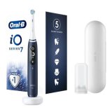 Oral-B iO Series 7 Sapphire Blue / Elektrický zubní kartáček / magnetické iO / 5 režimů / AI / OLED (409311)