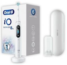 Oral-B iO Series 8 bílý / oscilační|rotační kartáček / 5 režimy (4210201363064)