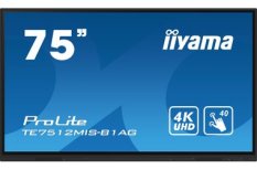 75" IIYAMA Prolite TE7512MIS-B1AG černá / IPS / 3840x2160 / 16:9 / 8ms / 1200:1 / 400cd / repro / VGA / HDMI / USBC (TE7512MIS-B1AG)