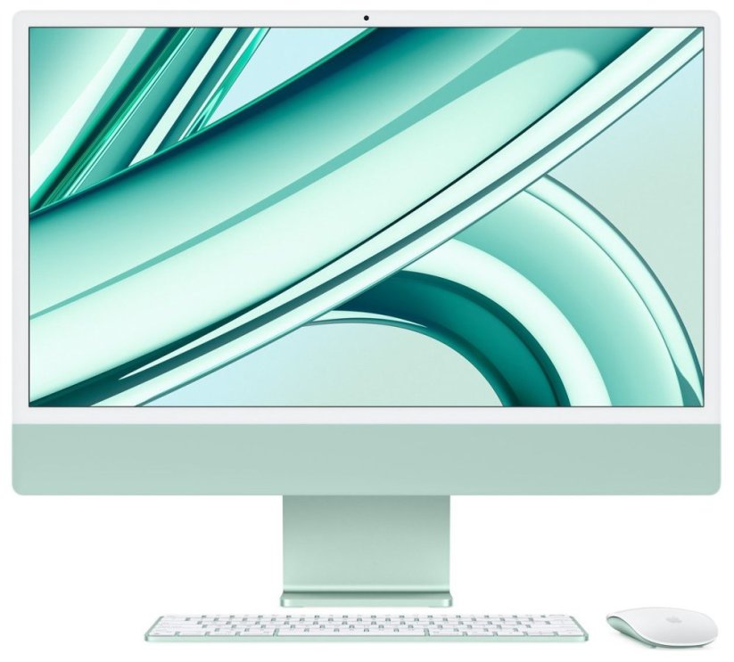 iMac 24" 4.5K Apple M3 8C CPU 10C GPU 8GB 256GB zelený SK