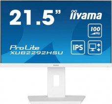 21.5" IIYAMA ProLite XUB2292HSU-W6 bílá / IPS / 1920x1080 / 16:9 / 0.4ms / 1000:1 / 250cd / repro / HDMI / DP (XUB2292HSU-W6)