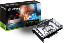 Inno3D GeForce RTX 4080 SUPER iChill Frostbite 16G / 2295-2610 MHz / 16GB GDDR6X / 256Bit / 1x HDMI + 3x DP / 320W (16) (C408S-166XX-1870FB)