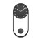 Mebus 12931 - nástenné kyvadlové hodiny / 40 x 20 x 5 cm cm / 2x AA (12931)