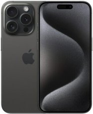 Apple iPhone 15 Pro 256GB Titanová černá / EU distribuce / 6.1" / 256GB / iOS17 (MTV13)