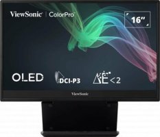 16 ViewSonic VP16-OLED čierna / OLED / 1920 x 1080 / 16:9 / 1ms / 400cd-m2 / microHDMI + USB-C / repro (VP16-OLED)