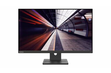 23.8" Lenovo ThinkVision E24-30 černá / IPS / 1920 x 1080 / 4ms / 250cd / 1300:1 / DP+HDMI+VGA / VESA / Pivot (63EDMAT2EU)