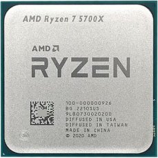 AMD RYZEN 7 5700X @ 3.4GHz - TRAY / Turbo 4.6 GHz / 8C16T / L2 4MB L3 32MB / AM4 / Zen 3 / 65W (100-000000926)