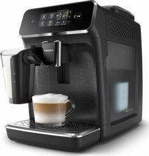 Philips Series 2200 LatteGo EP2232/40 čierna / automatický kávovar / 1500 W / 1.8 l / 15 bar / 275 g zŕn / 3 nápoje (EP2232/40)