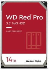 WD Red Pro 14TB / HDD / 3.5" SATA III / 7 200 rpm / 512MB cache / 5y / pro NAS (WD142KFGX)