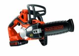 BlackDecker GKC1820L20 / Aku Řetězová pila / 18V / 2.0Ah / Délka čepele 20 cm (GKC1820L20)