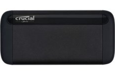 Crucial X8 1TB čierna / 2.5 USB-C / R: 1050 MBs / 3y (CT1000X8SSD9)