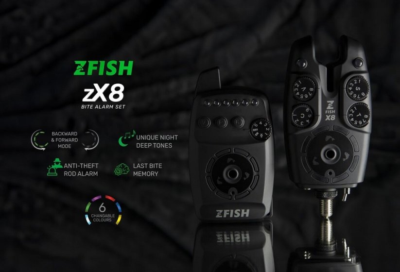 Zfish sada hlásičů Bite Alarm Set Zx8 3+1 (ZF-4919)