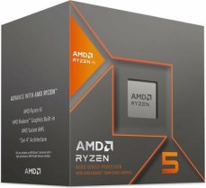 AMD RYZEN 5 8600G @ 4.3GHz / Turbo 5.0GHz / 6C12T / L2 6MB L3 16MB / AM5 / Zen 4 / 65W (100-100001237BOX)
