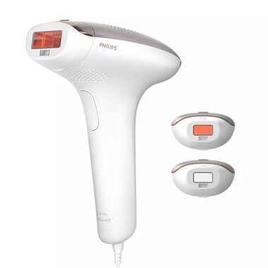 Philips Lumea Advanced SC1998-00 bílá / IPL epilátor / počet záblesků: 250000 / 5 režimů / 3 nástavce (SC1998/00)