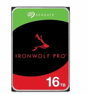 Seagate IronWolf Pro 16TB / HDD / 3.5" SATA III / 7 200 rpm / 256MB cache / bulk / 5y (ST16000NT001)