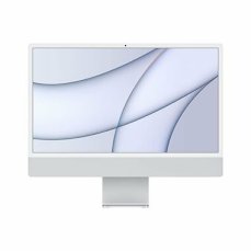 Apple iMac 24 Retina 4.5K M1 stříbrná / 24" 4.5K / Apple M1 / 8GB / 256GB SSD / Apple 8-core / macOS Big Sur (MGPC3CZ/A)