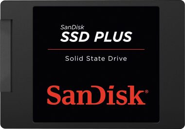 SanDisk SSD PLUS 1TB / SSD / 2.5 / SATA III / čítanie: 535MBs / zápis: 350MBs (SDSSDA-1T00-G27)