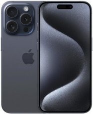 Apple iPhone 15 Pro 128GB Titanová modrá / EU distribuce / 6.1" / 128GB / iOS17 (MTV03)