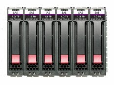 HPE 2.4TB x 6 Pack (Enterprise) / HDD / 2.5 SAS 12G / 10000 rpm / SFF / 3y (R0Q67A)