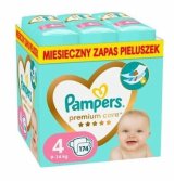 Pampers Premium Care 9-14kg (174ks) / Pleny / Velikost 4 (9-14 kg) (DIOPMPPIE0177)