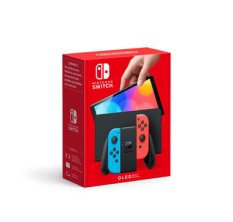 Nintendo Switch - červená  modrá (OLED model) (NSH007)