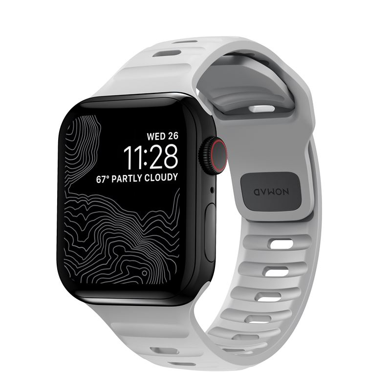 Nomad Sport Strap M/L, grey - Apple Watch 7/ 6/ 5