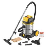 Stanley WetDry SXVC30XTDE / Průmyslový vysavač s příslušenstvím / 1600W / 30 l / mokré a suché vysávání (SXVC30XTDE)