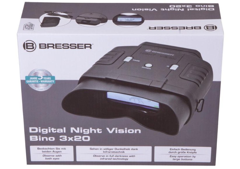 Digitálny ďalekohľad Bresser 3x20 s nočným videním