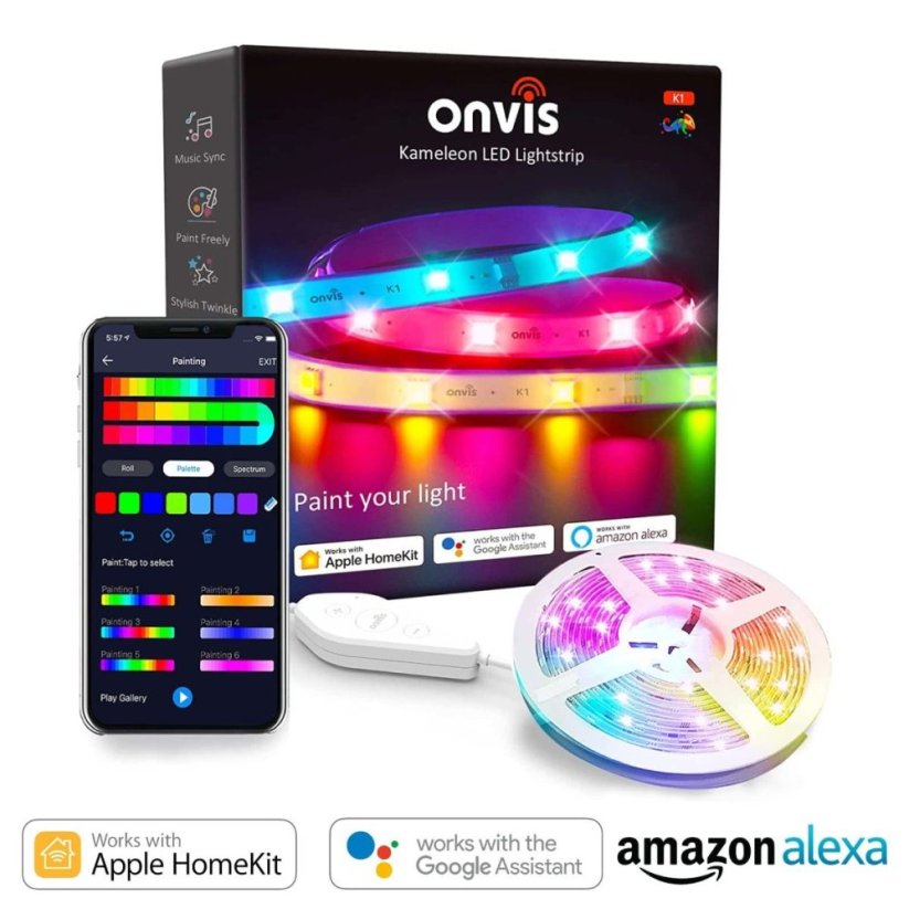 ONVIS – smart LED pásik, 30 LED/m, 5 m