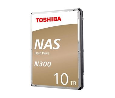 Toshiba N300 10TB / 3.5 / 7 200 rpm / 256MB cache / SATA III / Interný / MTBF 1Mh / 3y / Retail (HDWG11AEZSTA)