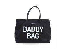 Childhome Prebaľovacia taška Daddy Bag Big Black / 55 x 30 x 40 cm (CWDBBBL)
