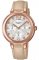 CASIO Sheen SHE-3048PGL-7BUER rosegold-béžová / Dámské analogové hodinky / Průměr: 34 mm / 5ATM (SHE-3048PGL-7BUER)