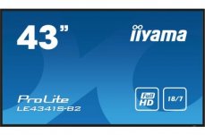 43" IIYAMA LE4341S-B2 čierna / IPS / 1920x1080 / 16:9 / 8ms / 1200:1 / 350cd / repro / VGA / HDMI (LE4341S-B2)