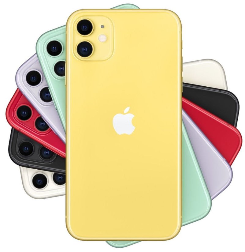 iPhone 11 žlutý + bezdrátová sluchátka a záruka 3 roky Uložiště: 64 GB, Stav zboží: Výborný, Odpočet DPH: NE