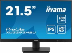 21.5" IIYAMA ProLite XU2293HSU-B6 čierna / IPS / 1920x1080 / 16:9 / 1ms / 1000:1 / 250cd / repro / HDMI / DP (XU2293HSU-B6)