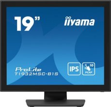 19" IIYAMA ProLite T1932MSC-B1S čierna / IPS / 1280x1024 / 5:4 / 14ms / 1000:1 / 225cd / repro / VGA / HDMI / DP (T1932MSC-B1S)